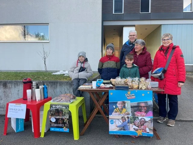 Sammelaktion Sternenwochen 2024 Hünibach