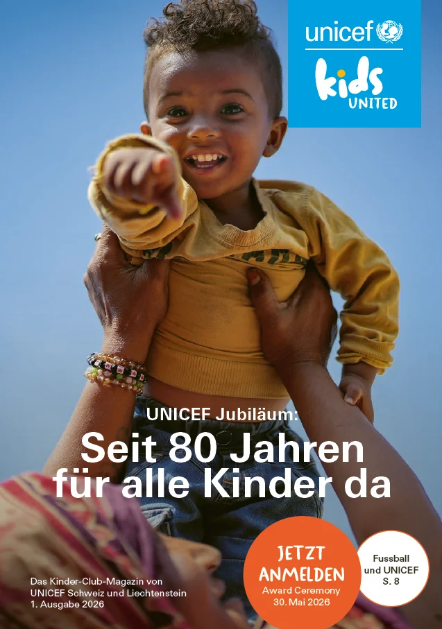 UNICEF_Kidsunited_Frühling_2026_DE_Titelbild