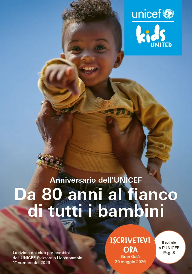UNICEF_Kidsunited_Frühling_2026_IT_Titelbild