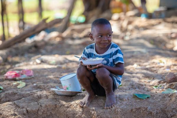 Bambino in Madagascar