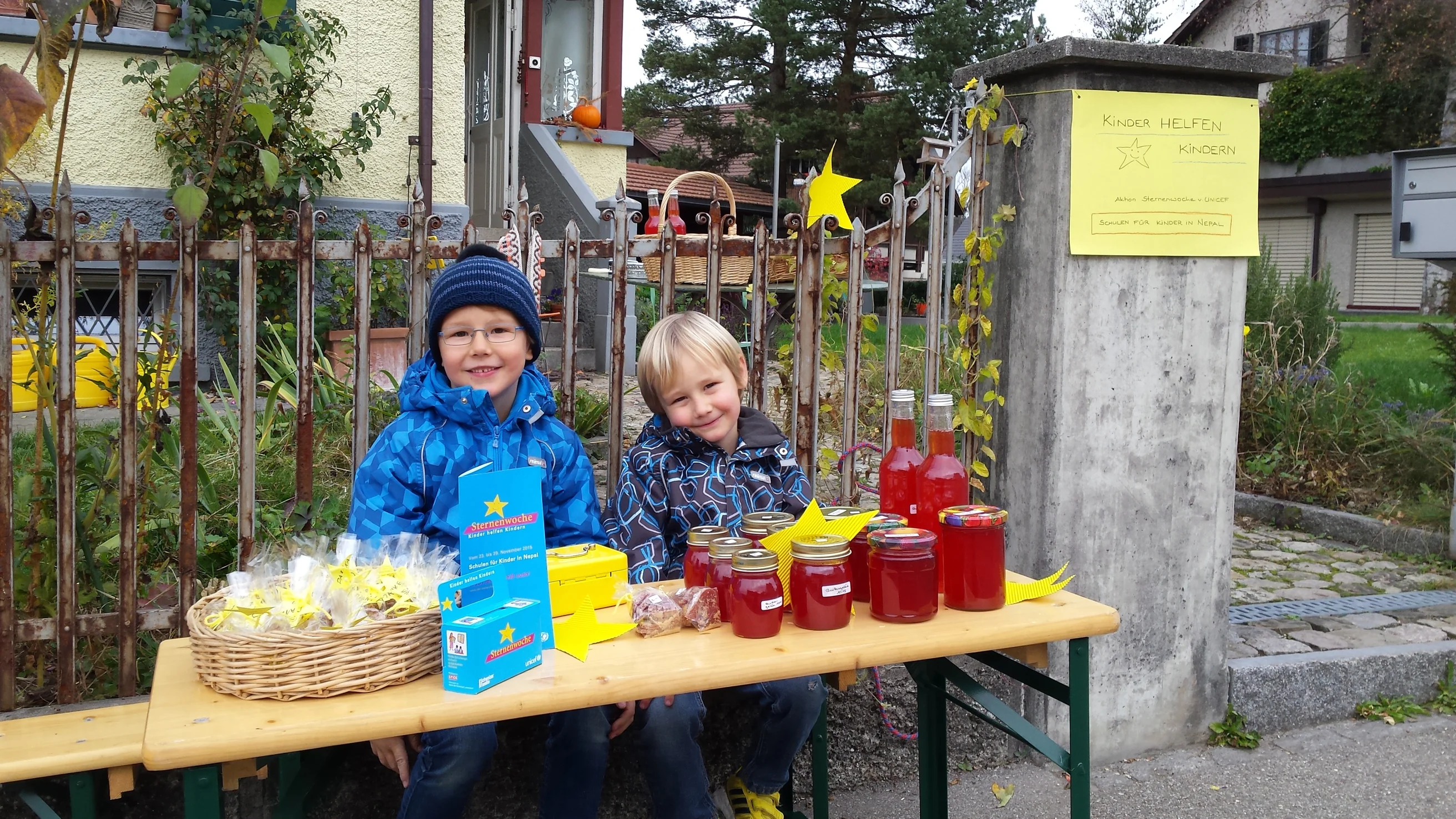 Juniorbotschafter Livio und Luca