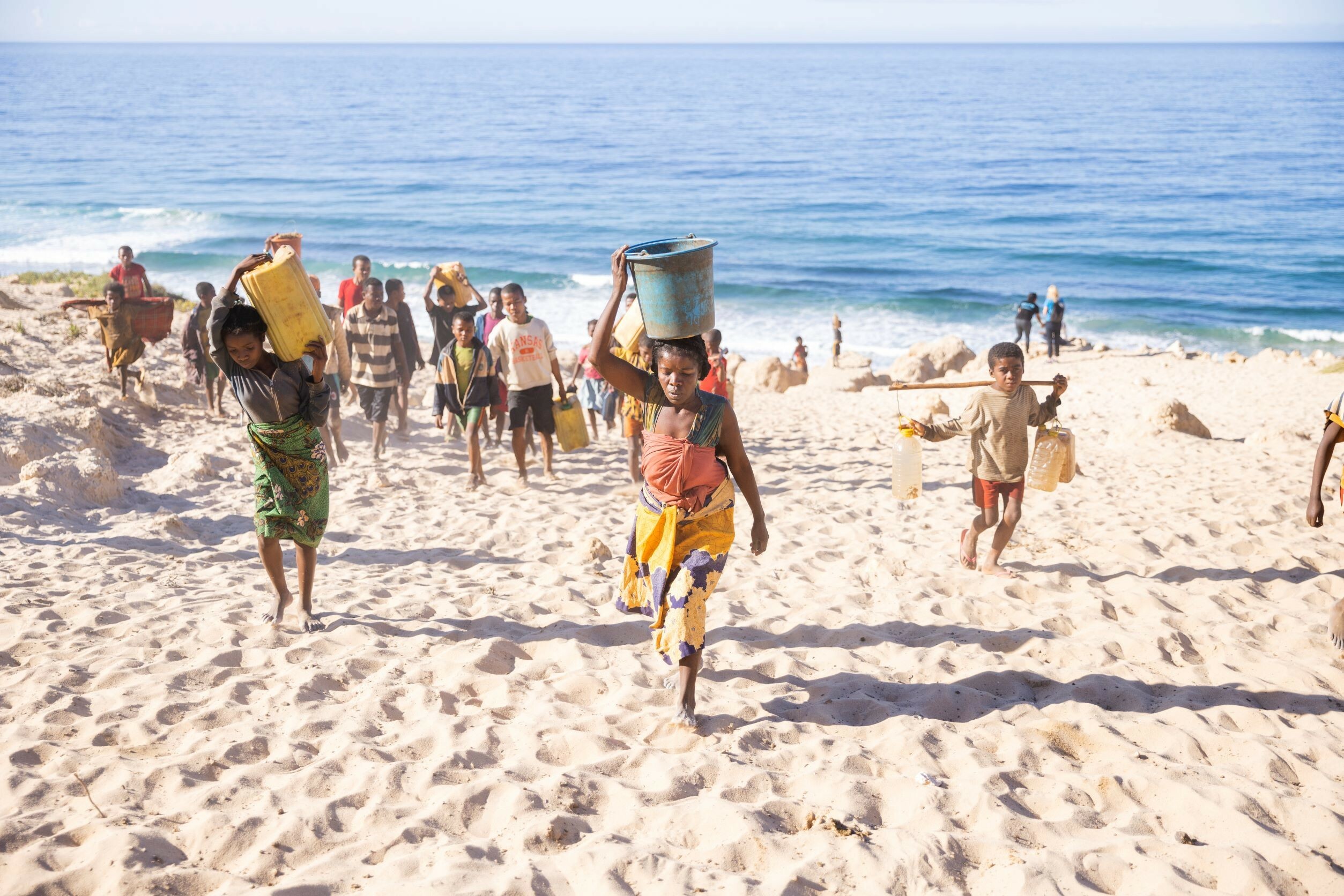 Madagaskar Wasser holen