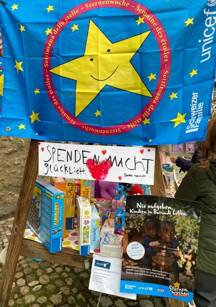 Sammelaktion Sternenwochen 2024 Wiedlisbach