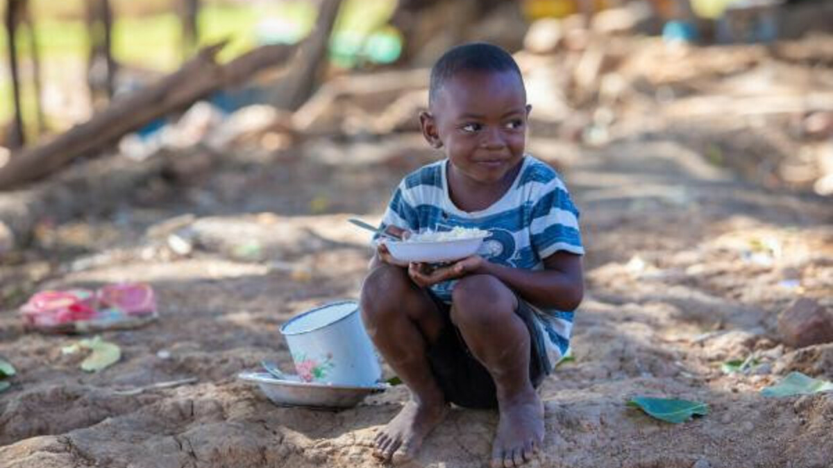 Bambino in Madagascar