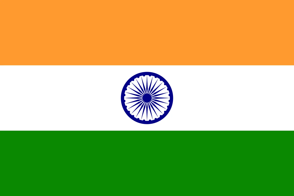 Flagge Indien